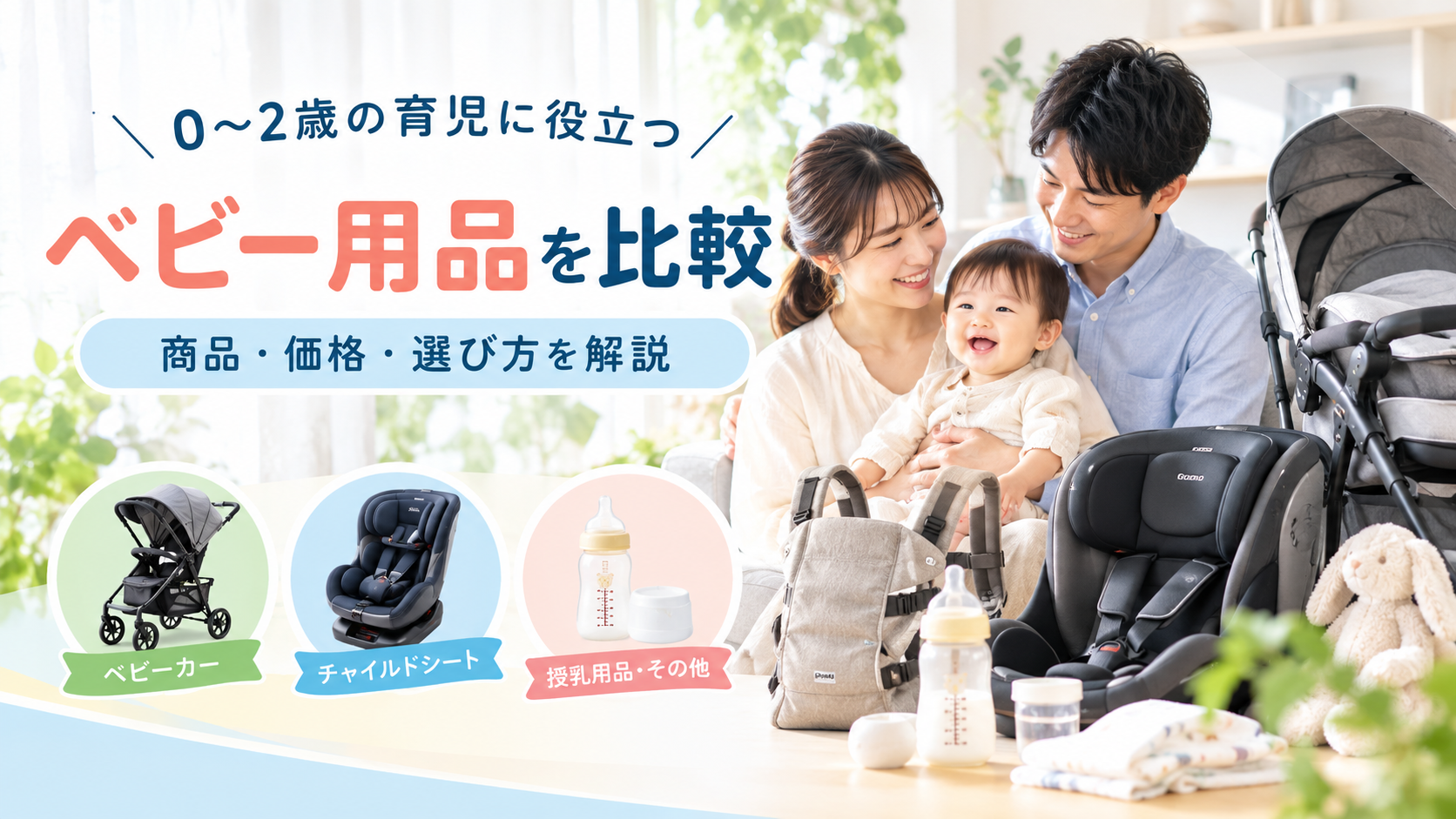 Combi(コンビ)のベビー用品を比較|0~2歳の育児に役立つ商品・価格・選び方を解説